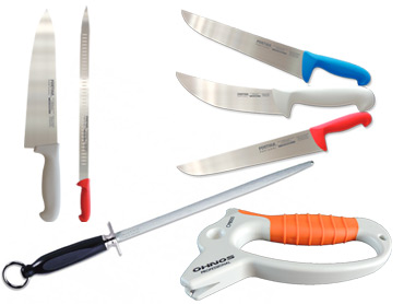 Afiladores, Cuchillos y Chairas